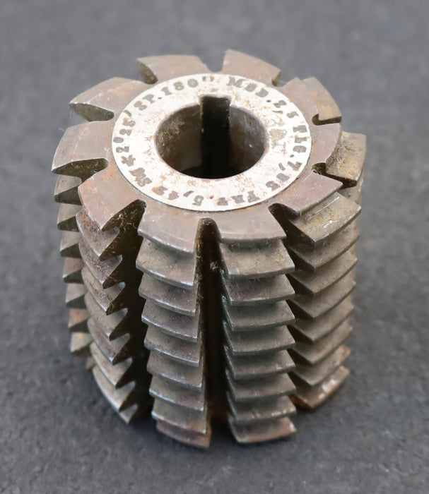 Bild des Artikels Zahnrad-Wälzfräser-m=-2,5mm-EGW-20°-Ø66x66xØ22mm-mit-LKN-1gg.-Rechts