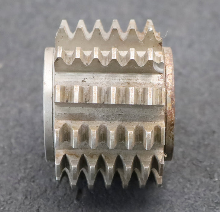 Bild des Artikels PWS-Zahnrad-Wälzfräser-m=-2,0mm-EGW-20°-BPII-nach-DIN-3972-Ø63x47xØ27mm-mit-LKN