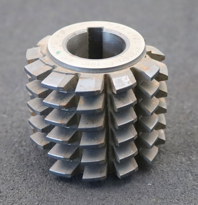 Bild des Artikels KL-Zahnrad-Wälzfräser-m=-3,5mm-EGW-20°-Ø80x69xØ32mm-mit-LKN-1gg.-Rechts