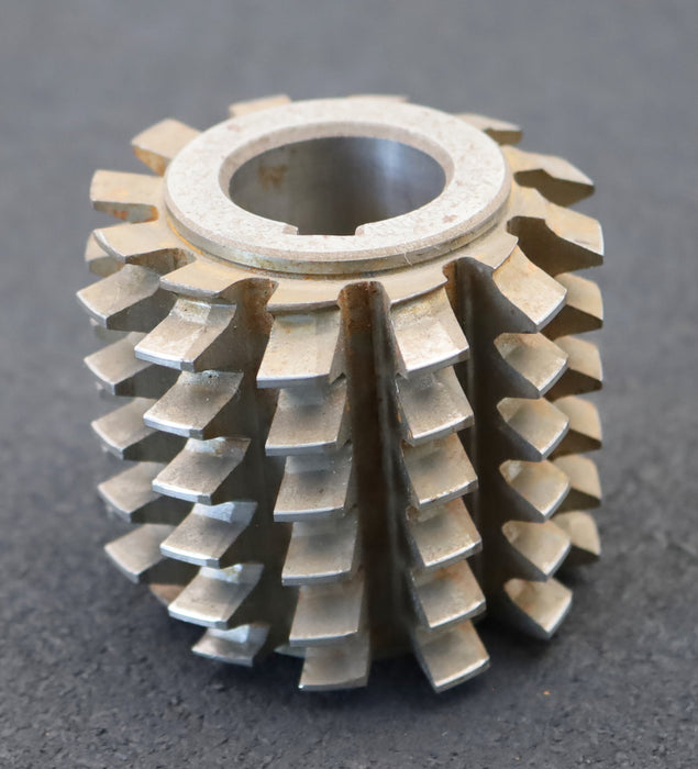 Bild des Artikels PWS-Zahnrad-Wälzfräser-m=-3,5mm-EGW-20°-BPIV-DIN-3972-Ø79x71xØ32mm-LKN