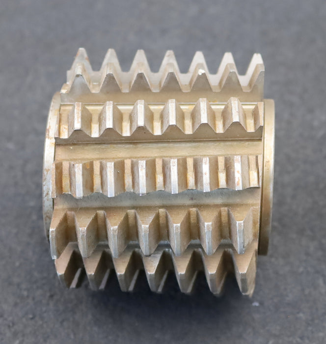 Bild des Artikels PWS-Zahnrad-Wälzfräser-m=-3,0mm-EGW-20°-BPIII-DIN-3972-Ø79x71xØ32mm-mit-LKN