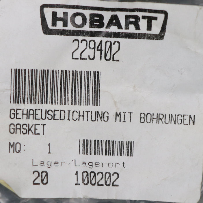 Bild des Artikels HOBART-Gehäusedichtung-mit-Bohrungen-für-Geschirrspülanlage-HOBART