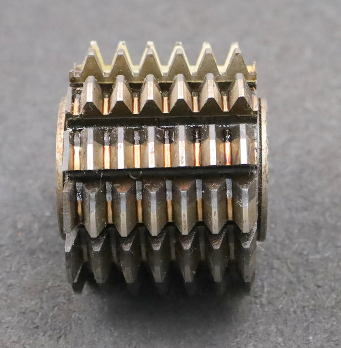 Bild des Artikels Zahnrad-Wälzfräser-m=-2,5mm-EGW-20°-BPIII-nach-DIN-3972-Ø71x56xØ27mm