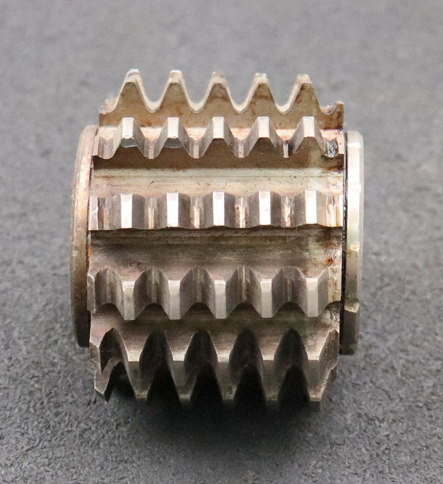 Bild des Artikels PWS-Zahnrad-Wälzfräser-m=-2,75mm-EGW-20°-BPII-Ø70x58xØ27mm-mit-LKN-DIN-3972