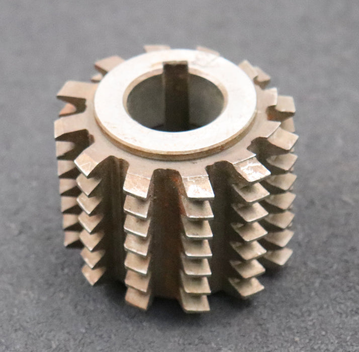 Bild des Artikels PWS-Zahnrad-Wälzfräser-m=-2,25mm-EGW-20°-BPIII-Ø70x57xØ27mm-mit-LKN-DIN-3972