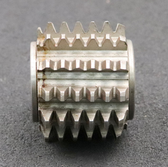 Bild des Artikels PWS-Zahnrad-Wälzfräser-m=-2,5mm-EGW-20°-BPII-nach-DIN-3972-Ø68x56xØ27mm-mit-LKN