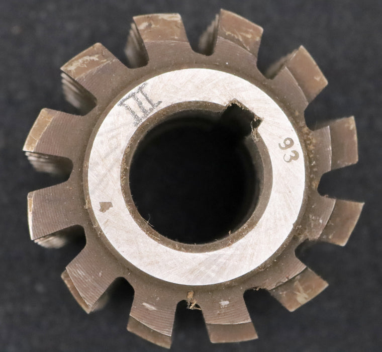 Bild des Artikels PWS-Zahnrad-Wälzfräser-m=-2,5mm-EGW-20°-BPIII-DIN-3972-Ø70x58xØ27mm