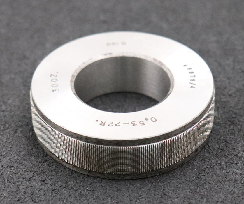 Bild des Artikels DOLD-Rändelrad-22-rillig-mit-300-Zähnen-Teilung-0,53mm-AußenØ-67mm