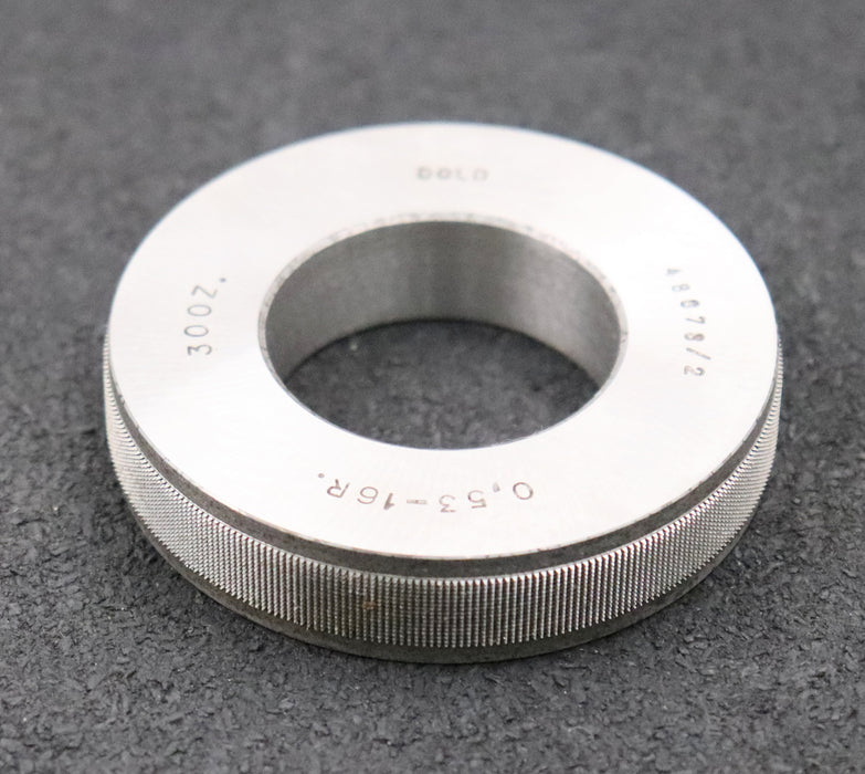 Bild des Artikels DOLD-Rändelrad-16-rillig-mit-300-Zähnen-Teilung-0,53mm-AußenØ-67mm