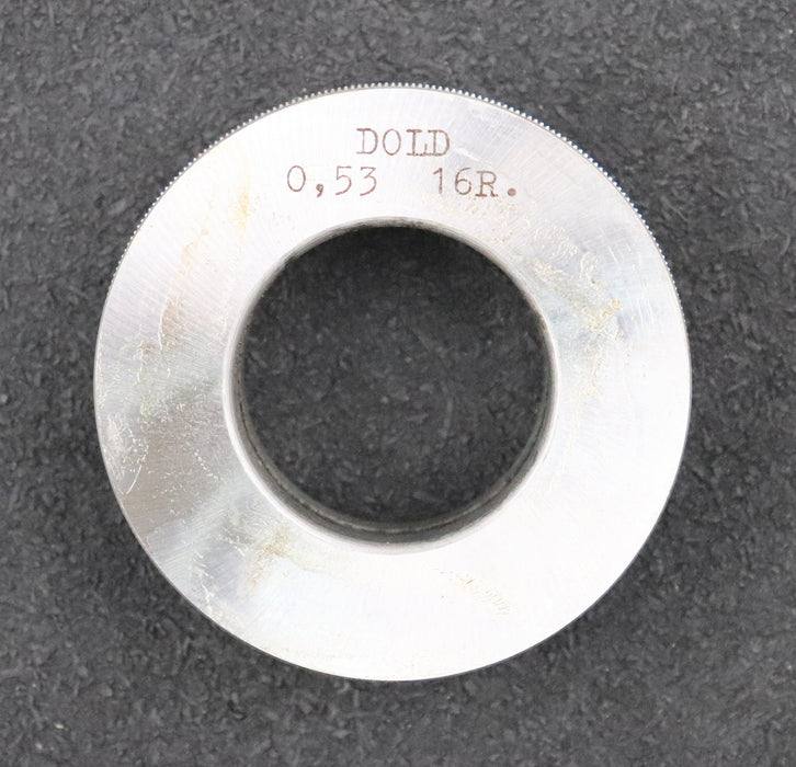 Bild des Artikels DOLD-Rändelrad-16-rillig-mit-ca.-280-Zähnen-Teilung-0,53mm-AußenØ-67mm