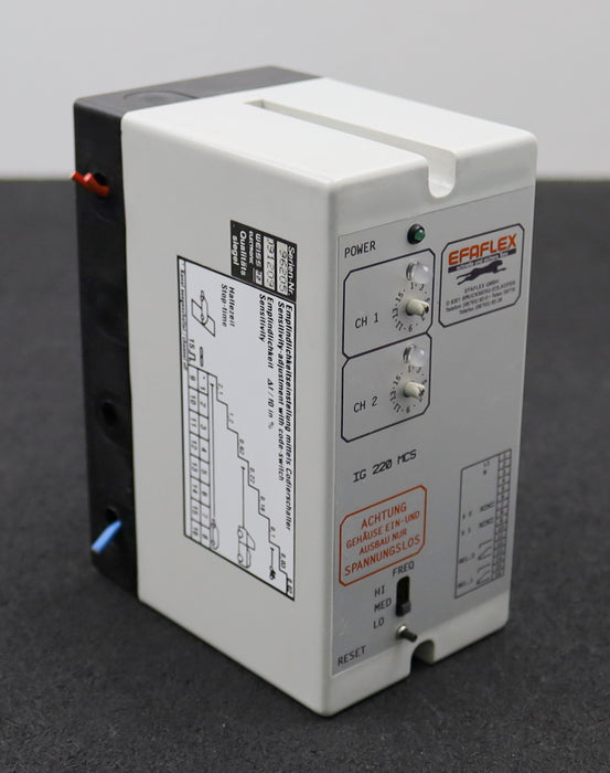 Bild des Artikels EFAFLEX-Torsteuergerät-IG-220-MCS-Drehknöpfe-fehlen-an-CH1-und-CH2-gebraucht