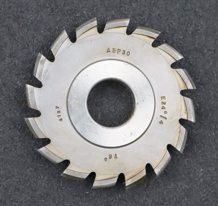 Bild des Artikels DOLD-asymmetrischer-Prismenfräser-E-24°/4-Gesamtwinkel-24°-Flankenwinkel-24°+0°