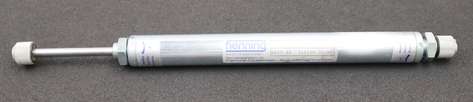 Bild des Artikels HENNING-Dämpfer-ZDH-ZR-70-70-Ausschub:-F/S-Hub-70mm-Lastbereich-20-3000N