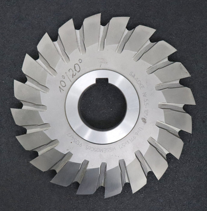 Bild des Artikels SAAZOR-Formfräser-für-Zahnstangen-und-Schnecken-Form-B-EGW-10°/20°-Ø160x21xØ40mm