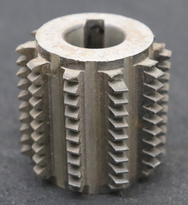 Bild des Artikels Zahnrad-Wälzfräser-m=-1,5-20°-EGW-Ø57x55xØ22mm-mit-LKN-10-Spannuten-1gg.-Rechts