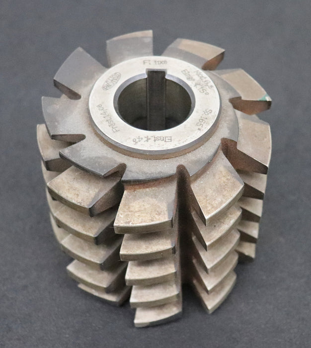 Bild des Artikels MAY-Zahnrad-Wälzfräser-gear-hob-m=-6,5mm-15°-EGW-Ø108x110xØ32mm-mit-LKN