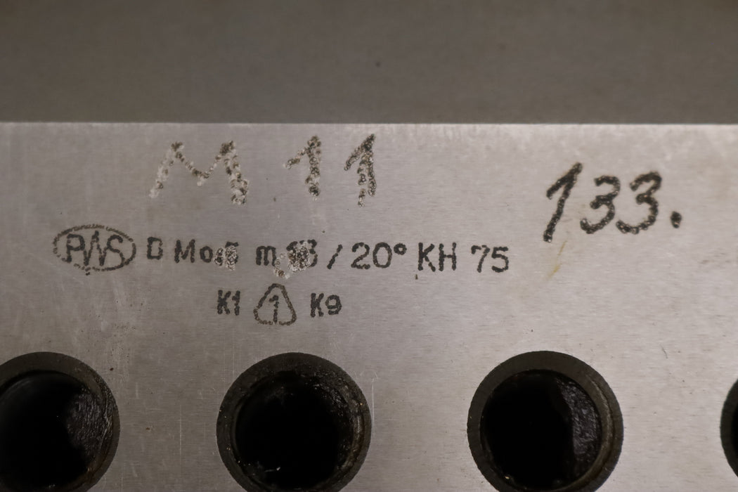 Bild des Artikels PWS-1-Satz-Hobelstähle-Kegelradhobelmaschine-75KH-m=-11-Nutzlänge-133mm-EGW-20°-