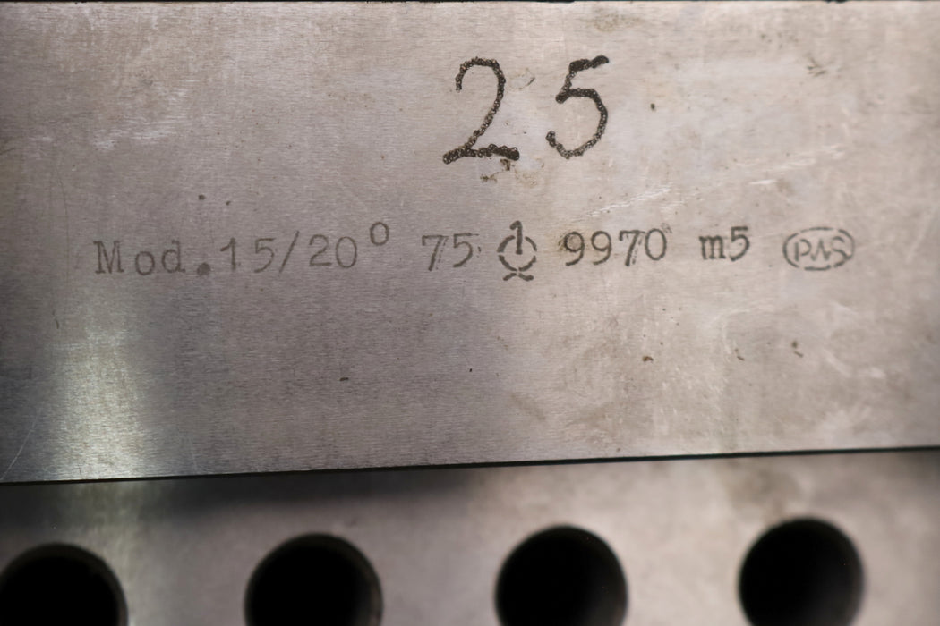 Bild des Artikels PWS-1-Satz-Hobelstähle-Kegelradhobelmaschine-75KH-m=-15-EGW-20°-Nutzlänge-132mm