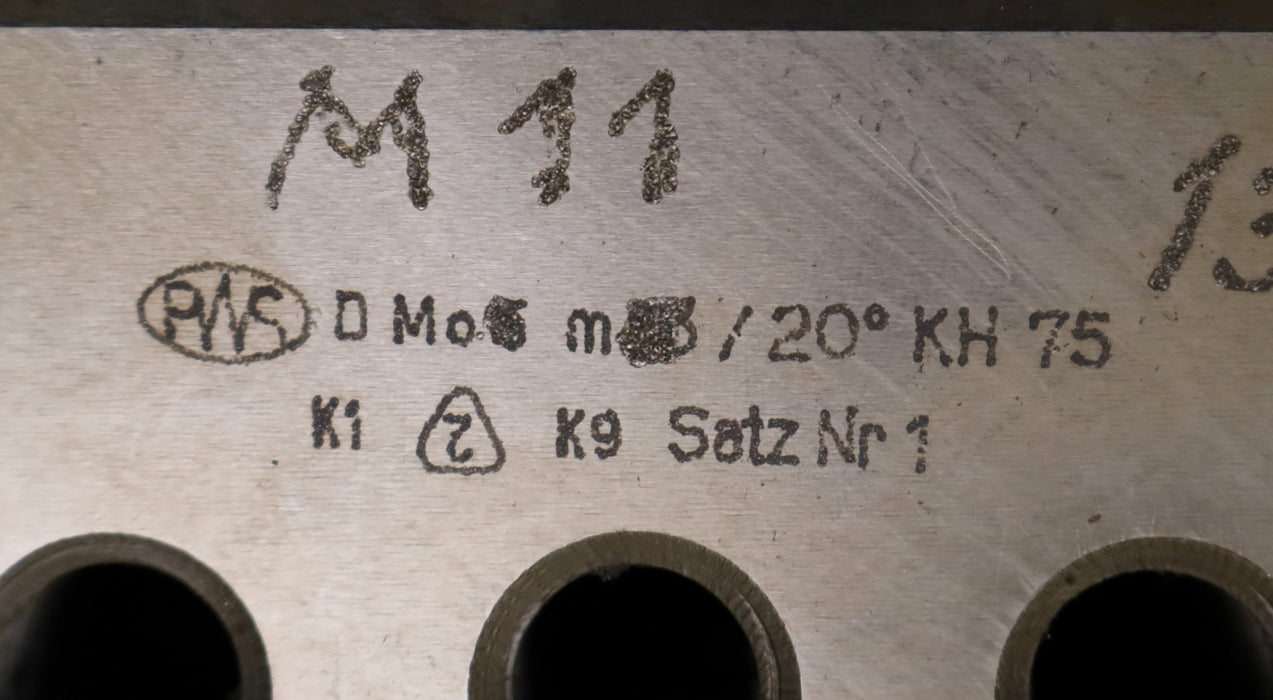 Bild des Artikels PWS-1-Satz-Hobelstähle-Kegelradhobelmaschine-75KH-m=-11-EGW-20°-Nutzlänge-130mm