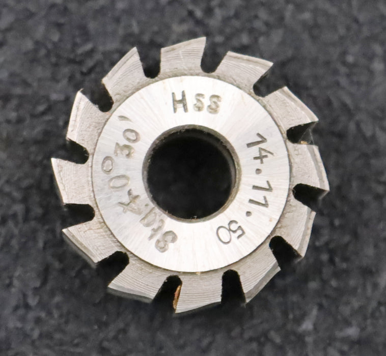 Bild des Artikels DOLD-Zahnrad-Wälzfräser-gear-hob-m=0,2-EGW-30°-0°50'-Stg-Ø25x10xØ8mm