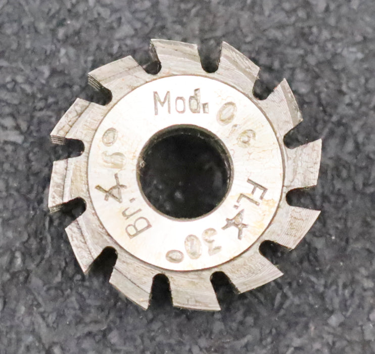 Bild des Artikels DOLD-Zahnrad-Wälzfräser-gear-hob-m=0,6-EGW-30°-1°27'-Stg-Ø25x10xØ8mm