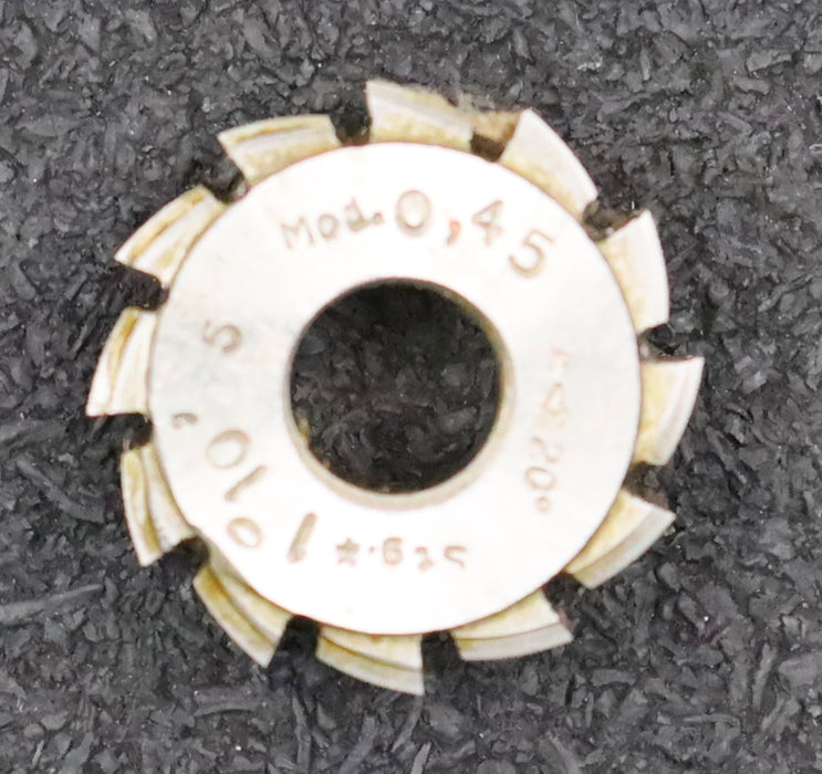 Bild des Artikels DOLD-Zahnrad-Wälzfräser-gear-hob-m=0,45-EGW-30°-1°10'-Stg-Ø25x10xØ8mm