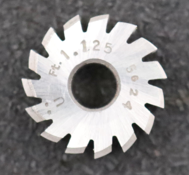 Bild des Artikels DOLD-Zahnrad-Wälzfräser-gear-hob-m=0,5-EGW-20°-Ø25x10xØ8mm-1gg.-Rechts