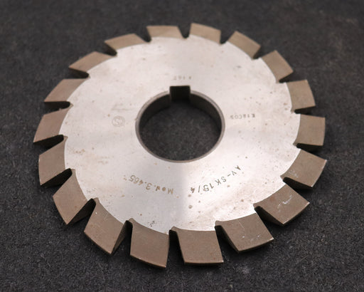 Bild des Artikels Zahnstangen-Formfräser-rack-milling-cutter-m=-3,465mm-15°-EGW-Ø145x12xØ40mm