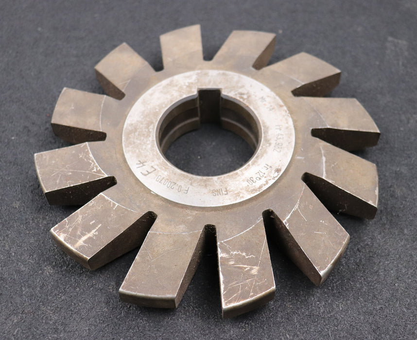 Bild des Artikels Zahnstangen-Formfräser-rack-milling-cutter-m=-14,0mm-12°30'-EGW-Ø215x34xØ60mm