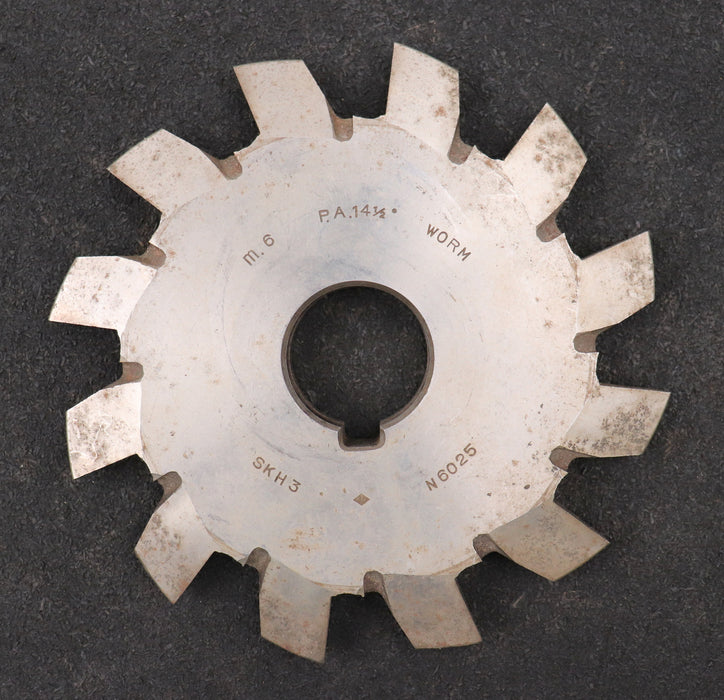 Bild des Artikels Zahnstangen-Formfräser-rack-milling-cutter-m=-6,0mm-14-1/2°-EGW-Ø173x18xØ40mm