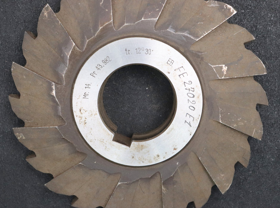 Bild des Artikels Zahnstangen-Formfräser-rack-milling-cutter-kreuzverzahnt-m=-14,0mm-12°30'-EGW