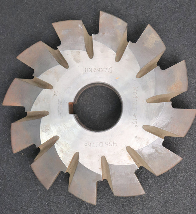 Bild des Artikels LENZEN-Zahnstangen-Formfräser-rack-milling-cutter-m=-12,0mm-15°-EGW