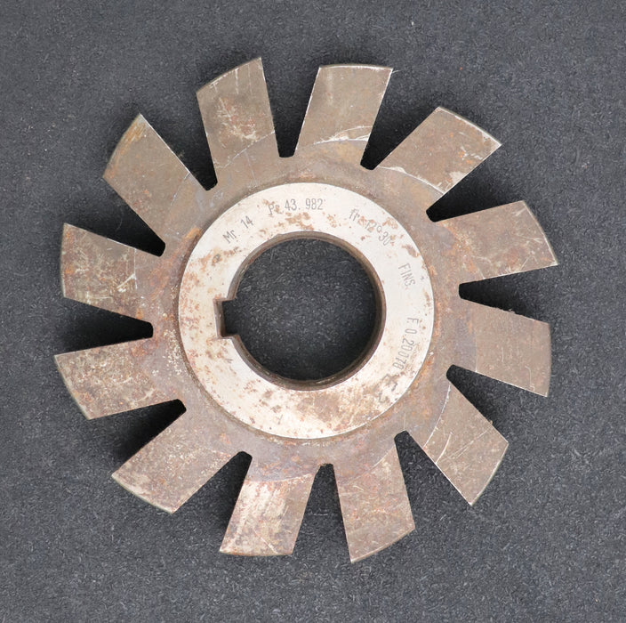 Bild des Artikels Zahnstangen-Formfräser-rack-milling-cutter-m=-14,0mm-12°30'-EGW-Ø205x35xØ60mm