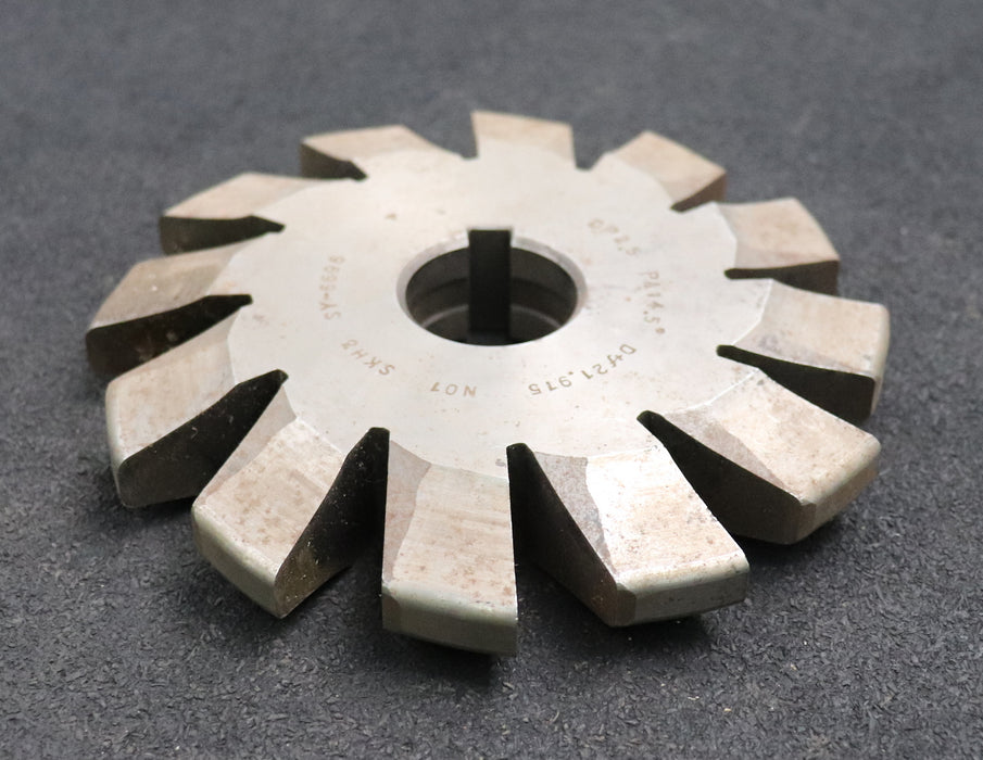 Bild des Artikels Zahnstangen-Formfräser-rack-milling-cutter-DP-2,5-EGW-14°30'-Ø150x26xØ32mm-LKN