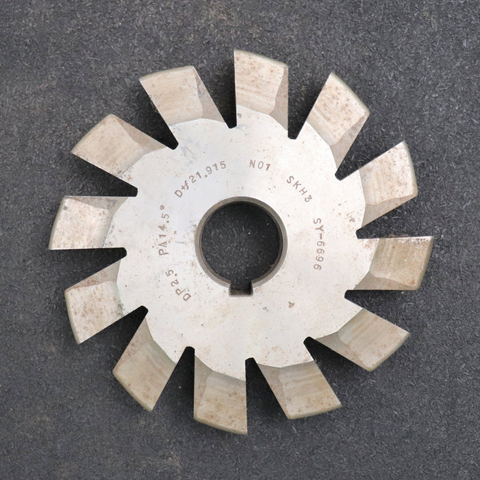 Bild des Artikels Zahnstangen-Formfräser-rack-milling-cutter-DP-2,5-EGW-14°30'-Ø150x26xØ32mm-LKN