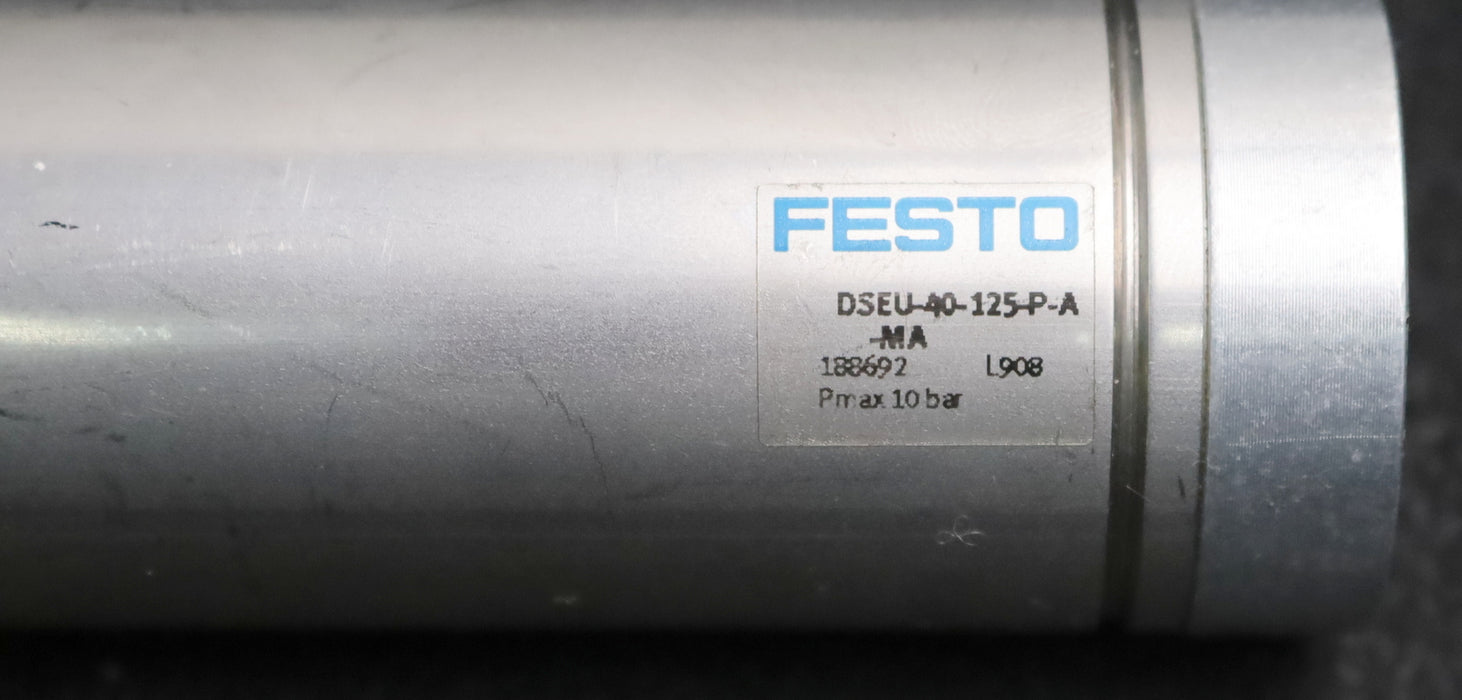 Bild des Artikels FESTO-Rund-Zylinder-DSEU-40-125-P-A-MA-doppelwirkend-KolbenØ-40mm-Hub-125mm