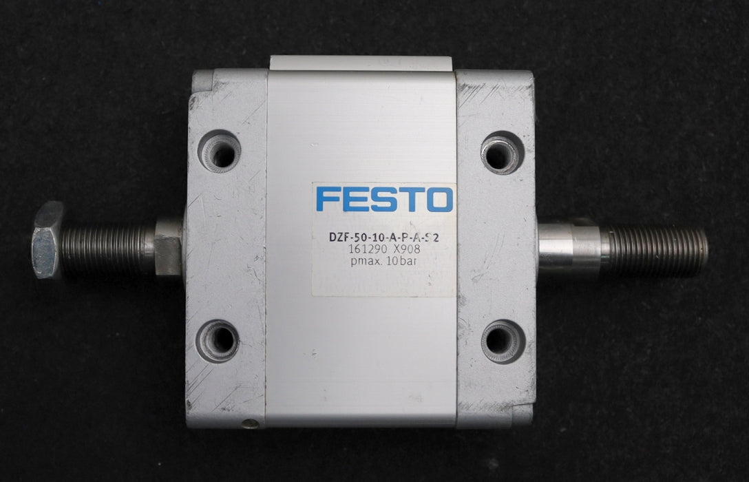 Bild des Artikels FESTO-Flach-Zylinder-DZF-50-10-A-P-A-S2-Mat.-Nr.-161290-KolbenØ-50mm-Hub-12mm