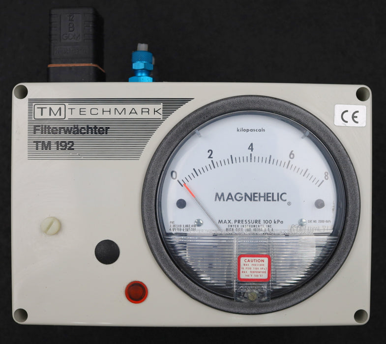 Bild des Artikels TECHMARK-MAGNEHELIC-Filterwächter-TM-192-80-Einstellbereich-1-5kPa-10A,-250VAC