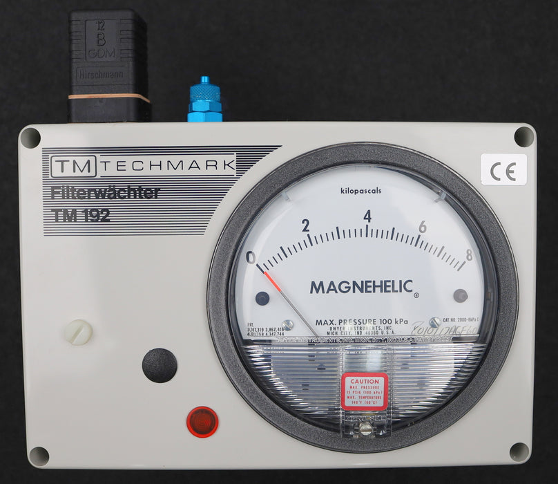 Bild des Artikels TECHMARK-MAGNEHELIC-Filterwächter-TM-192-80-Einstellbereich-1-5kPa-250VAC-10A