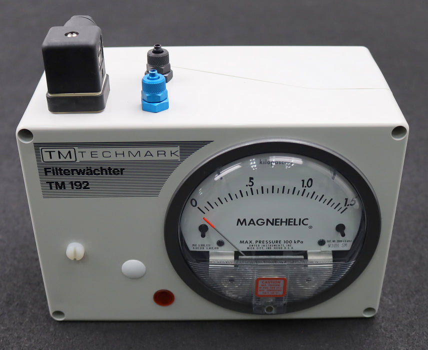 Bild des Artikels TECHMARK-MAGNEHELIC-Filterwächter-TM-192-15-Einstellbereich-0,35-1,4kPa-250VAC