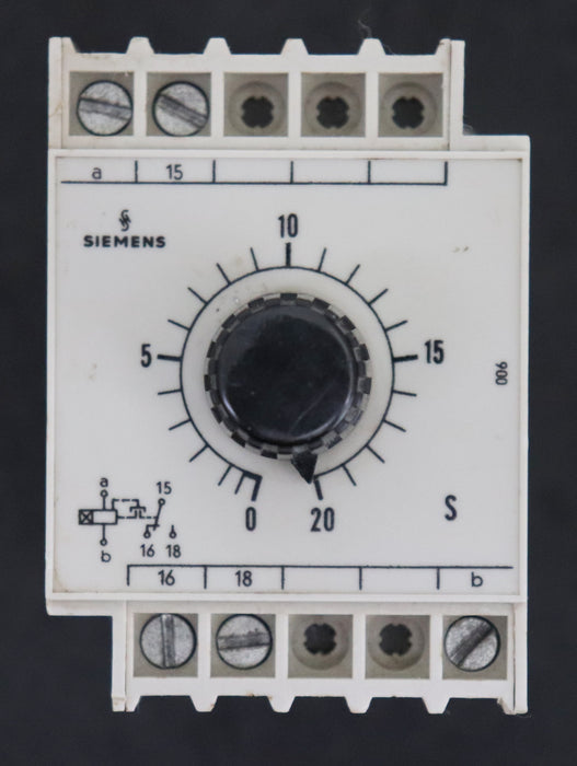 Bild des Artikels SIEMENS-Zeitrelais-7PR2200-1GC-0,5-20sec-220VAC-6A-50Hz-gebraucht