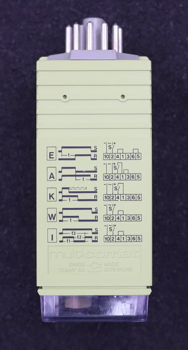 Bild des Artikels MULTICOMAT-Zeitrelais-RS-41-M/ATX-6A-250VAC-Spulenspannung-220-240VAC-unbenutzt