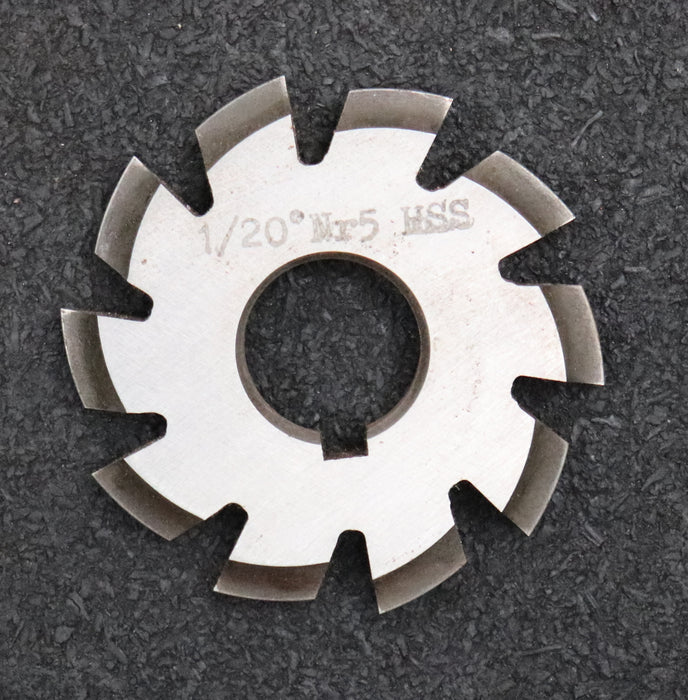 Bild des Artikels Zahnformfräser-gear-profile-cutter-m=-1mm-Nr.-5-für-Zähnezahlbereich-Z=-26-34