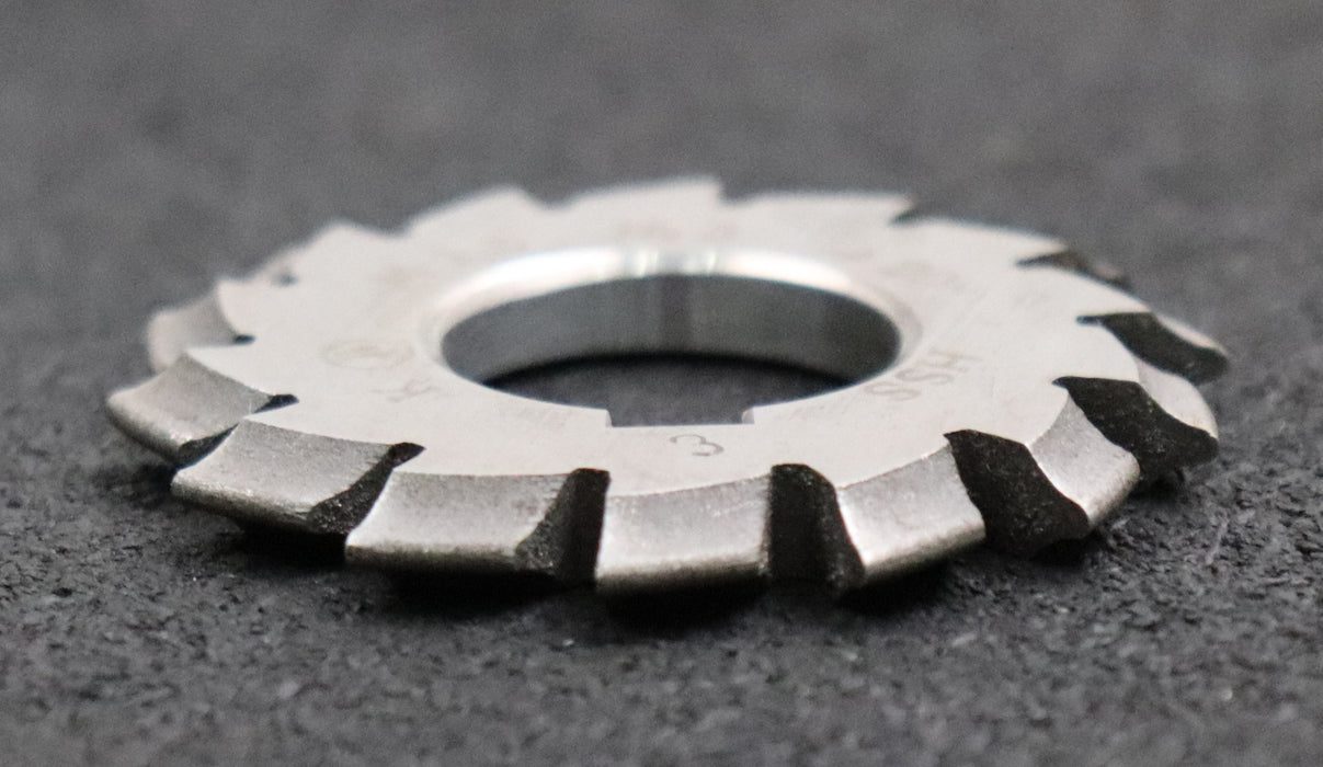 Bild des Artikels Zahnformfräser-gear-profile-cutter-m=-1,5mm-Nr.-3-für-Zähnezahlbereich-Z=-17-20