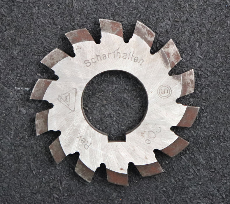 Bild des Artikels Zahnformfräser-gear-profile-cutter-m=-1,75mm-Nr-7-für-Zähnezahlbereich-Z=-55-134