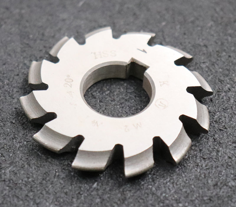 Bild des Artikels Zahnformfräser-gear-profile-cutter-m=-2mm-Nr.-1-für-Zähnezahlbereich-Z=-12-13