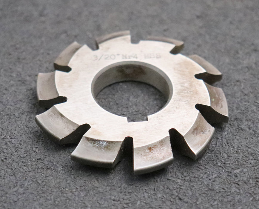 Bild des Artikels Zahnformfräser-gear-profile-cutter-m=-3mm-Nr.-4-für-Zähnezahlbereich-Z=-21-25