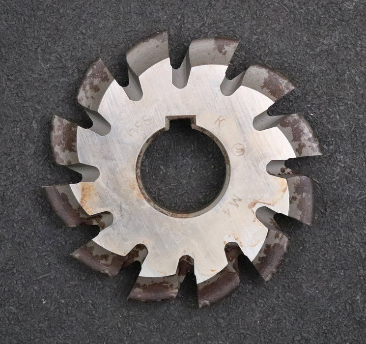 Bild des Artikels Zahnformfräser-gear-profile-cutter-m=-4mm-Nr.-2-für-Zähnezahlbereich-Z=-14-16