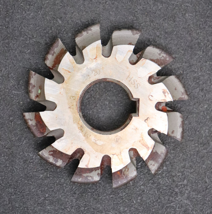 Bild des Artikels Zahnformfräser-gear-profile-cutter-m=-4mm-Nr.-3-für-Zähnezahlbereich-Z=-17-20