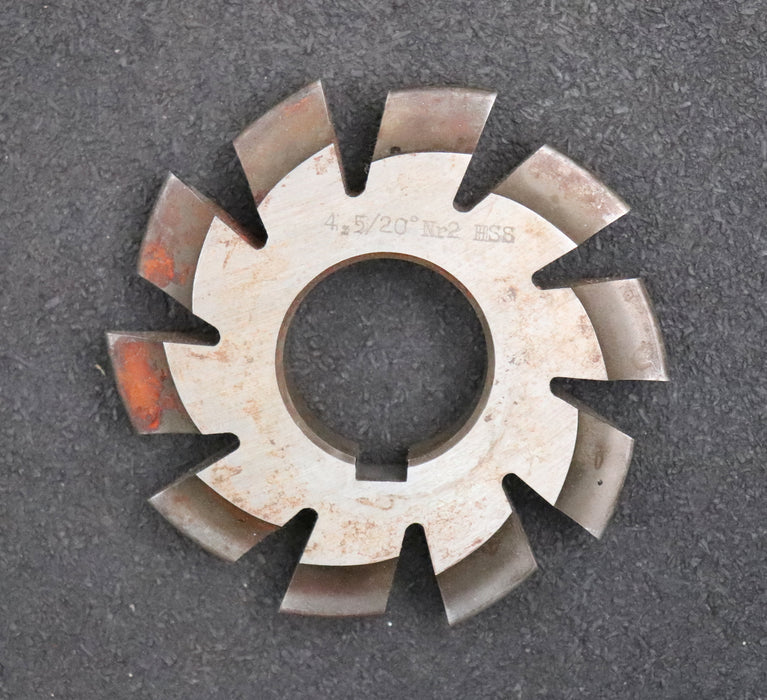 Bild des Artikels Zahnformfräser-gear-profile-cutter-m=-4,5mm-Nr.-2-für-Zähnezahlbereich-Z=-14-16